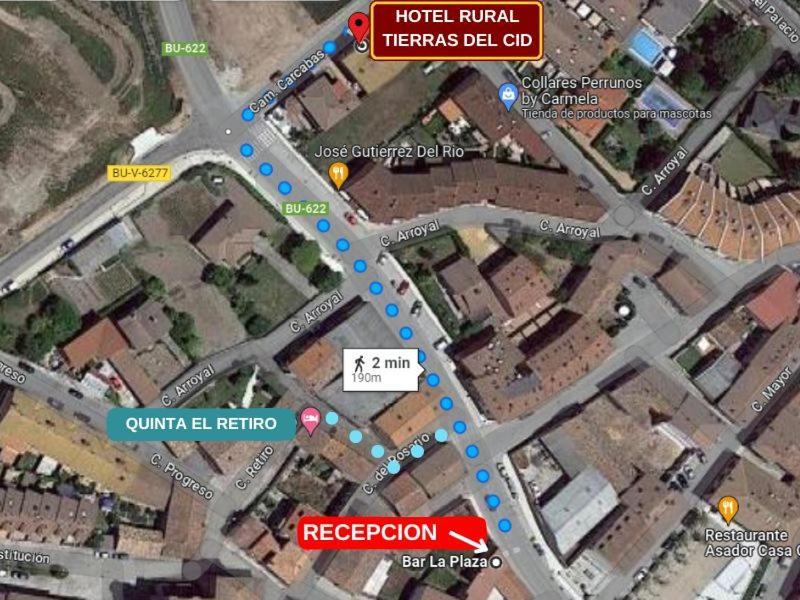 Hotel Rural Tierras Del Cid Quintanadueñas Exterior foto